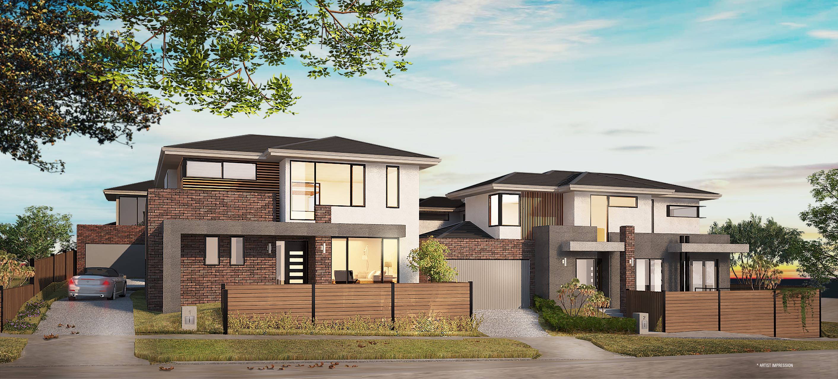 Doncaster East Large residences Crest Property Investments