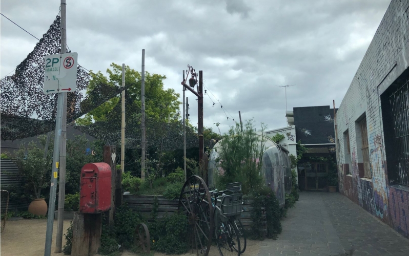 Fitzroy is filled with old meets new. The beer gardens and social outlets are full of life.