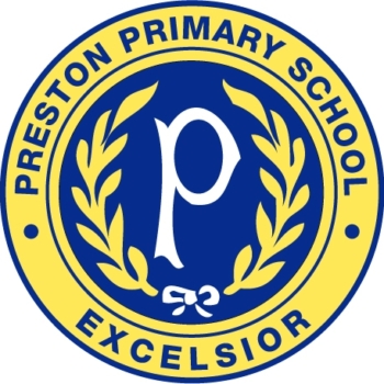 Preston Primary School logo - Crest Property Investments