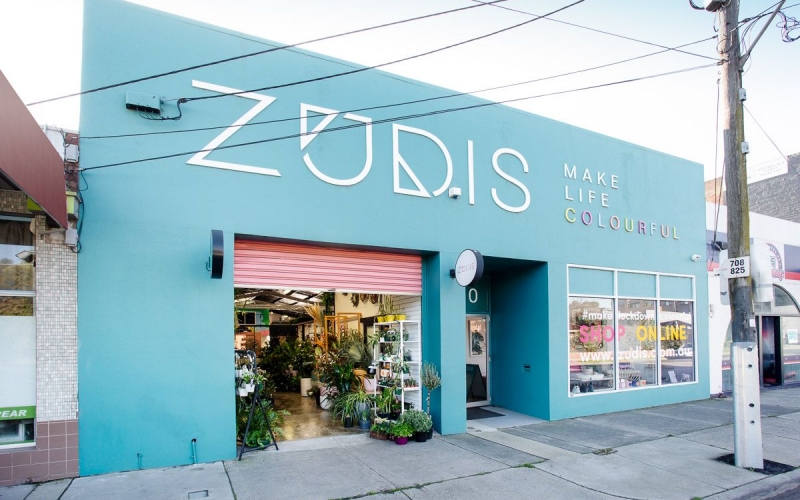 Zudis in Mentone is one of many great boutique retailers in the suburb. Credit image:  https://zudis.com.au