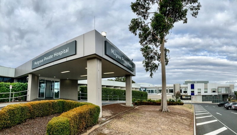 Mulgrave Private Hospital. Credit image: https://www.drniero.com.au/