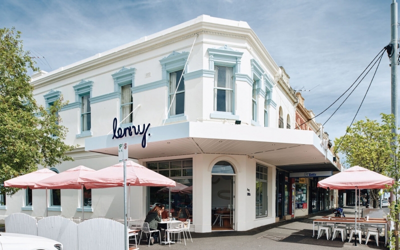 Lenny is a stylish modern cafe in Albert Park. Credit image: https://www.lenny3206.com.au/