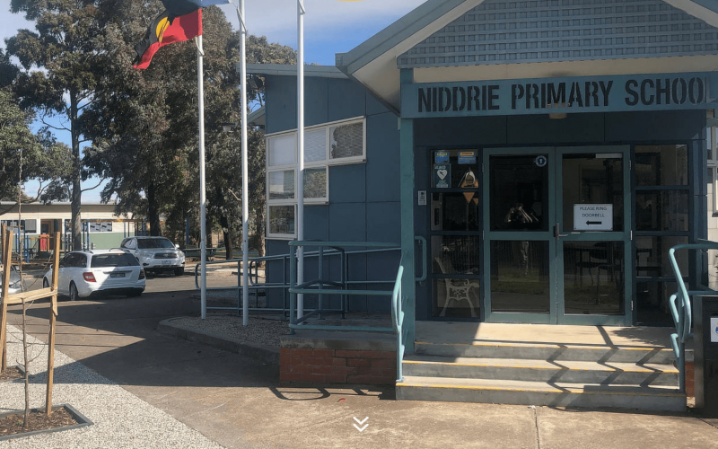 Niddrie Primary School. Credit image: https://niddrieps.vic.edu.au/