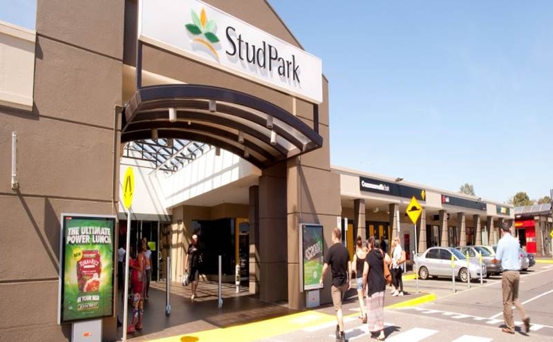 Stud Park Shopping Centre. Credit image: https://www.studparksc.com.au/