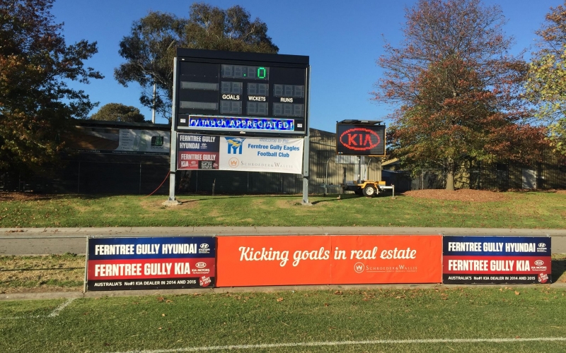 The Ferntree Gully Football Club is a popular place for locals to hang out.