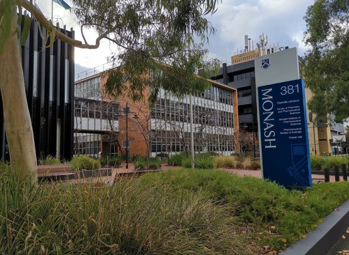 Monash University in Parkville.