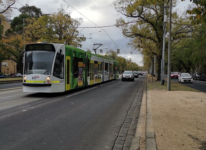 Parkville is a leafy suburb with well connected public transport.