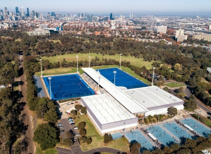 State Netball Hockey Centre. Credit Image: https://whatson.melbourne.vic.gov.au/