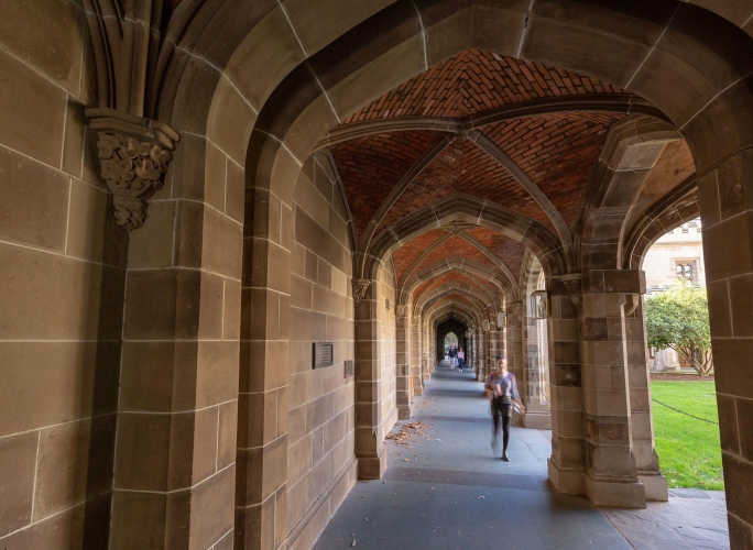 University of Melbourne Parkville. Credit image: https://www.facebook.com/unimelb/photos