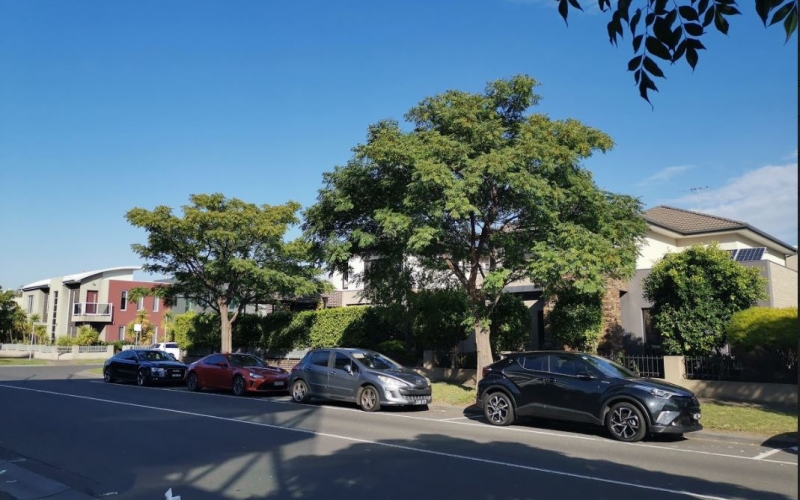 An image of the streetscape in Maribyrnong