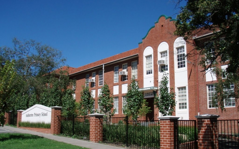 Ashburton Primary School. Credit image: https://mapio.net/