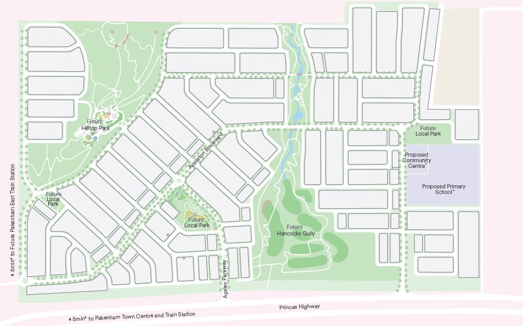 Averley_Estate_Pakenham_Masterplan