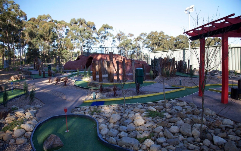 Adventure Mini Golf is on the border of Bundoora & Kingsbury. Credit image: https://www.facebook.com/LatrobeGolfPark