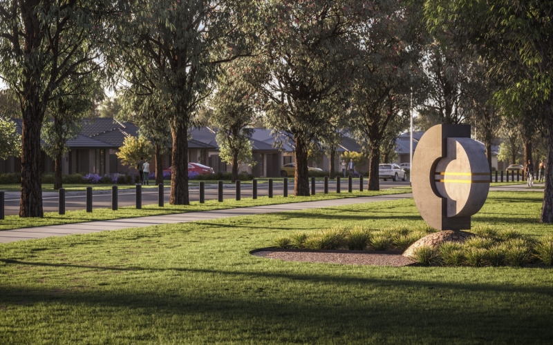 Octave Estate entrance. Credit image: https://octavejunctionvillage.com.au/