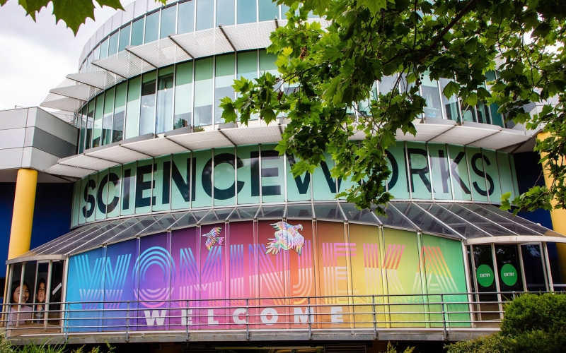 Scienceworks is among the most popular locations in Melbourne. Credit image: https://www.facebook.com/scienceworks/photos