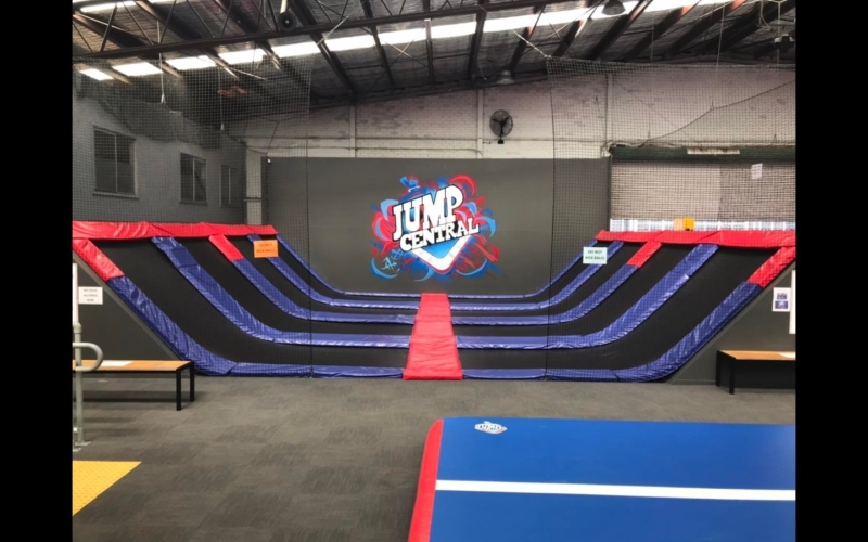 Jump Central Trampoline Centre. Credit image: https://www.facebook.com/jumpcentraltrampoline/photos