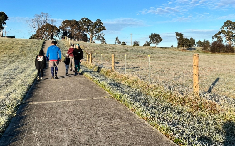 Mernda Park Run. Credit image: https://www.facebook.com/merndaparkrun/photos