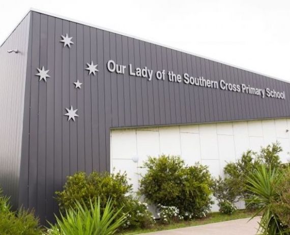 Our Lady of the Southern Cross Primary School. Credit image: https://www.olscwyn.catholic.edu.au/