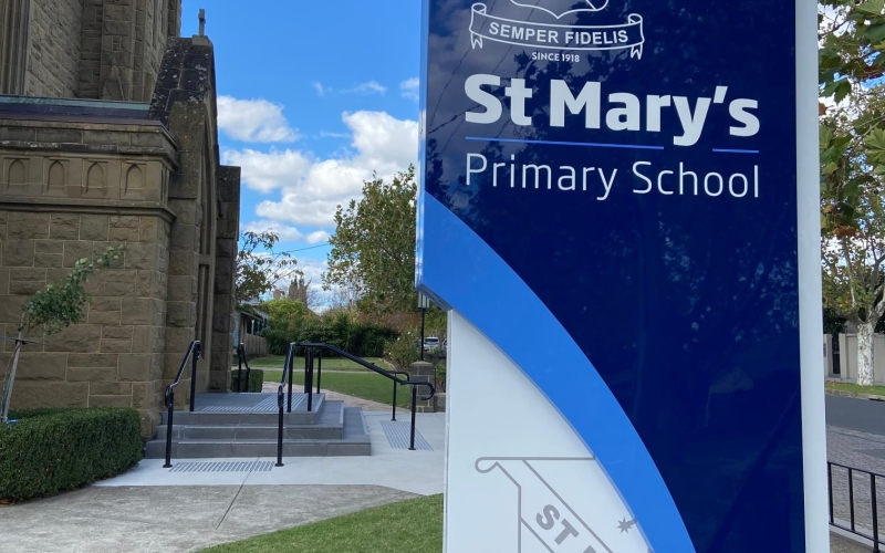 St. Mary's Primary School. Credit image: https://www.facebook.com/stmarysmalverneast