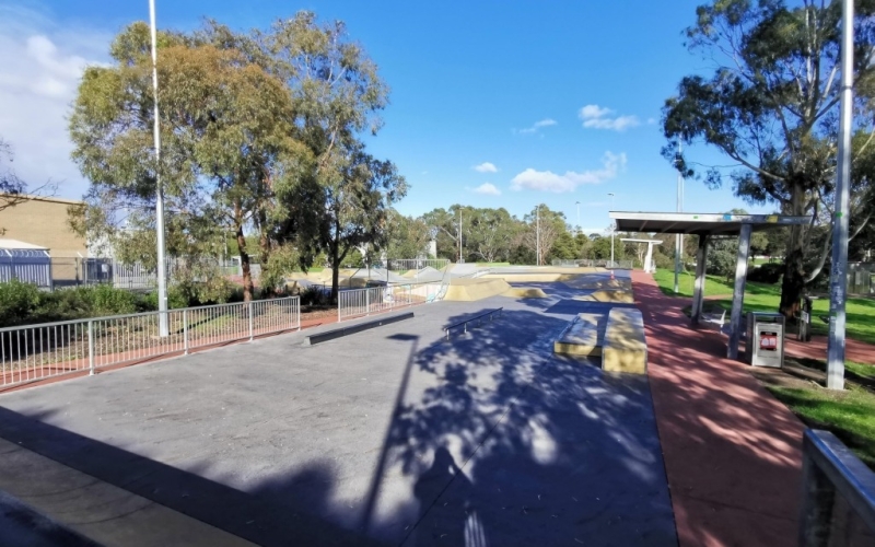 Box Hill South Skatepark is a super popular public space.