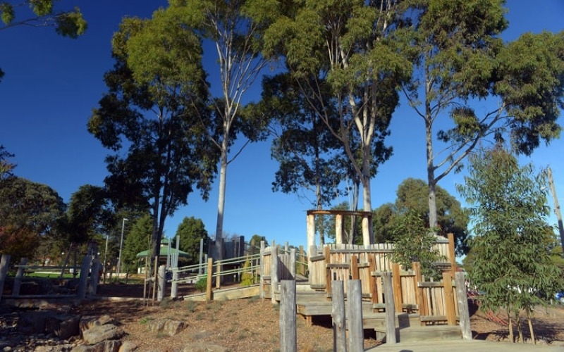 Hookey Park layground. Credit image: https://www.yarraranges.vic.gov.au/