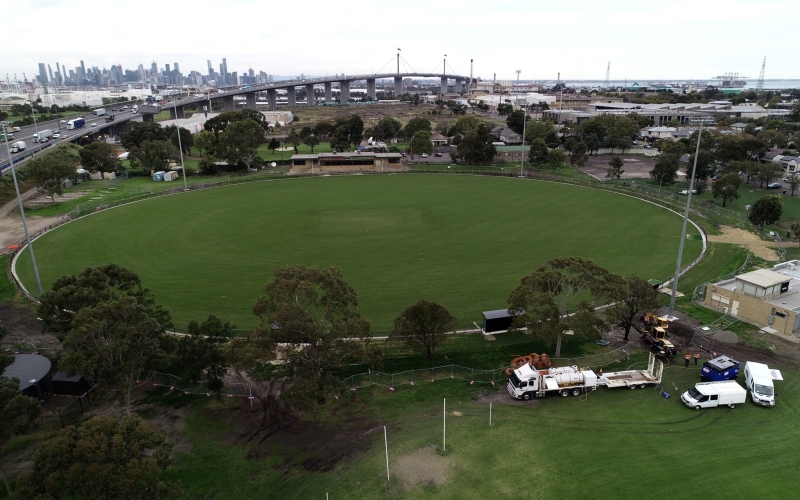 Donald McLean Reserve. Credit image: https://www.facebook.com/HobsonsBayCityCouncil