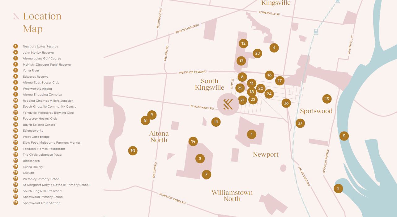 Kingsville Map Crest Property Investments   Kingsville Map 