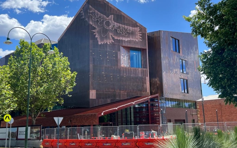 Bendigo Law Court is a recently developed building to the central business district.