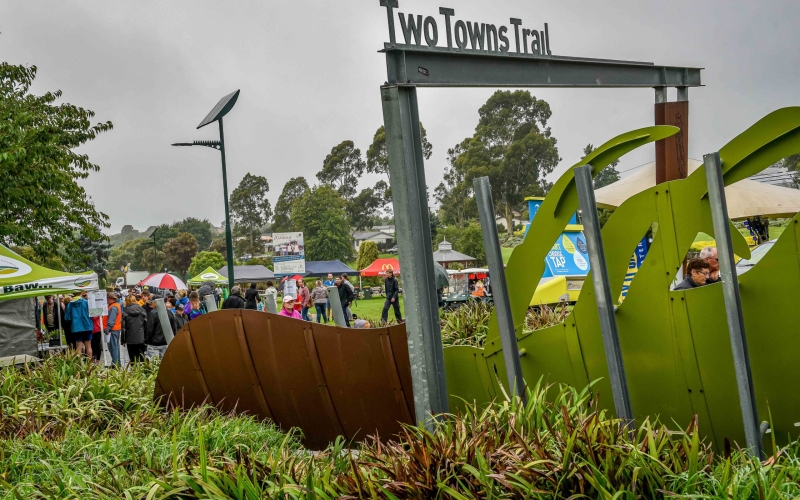 Civic Park hold many festivals throughout the year. Credit image: https://latrobevalleyeventsprecinct.com.au/