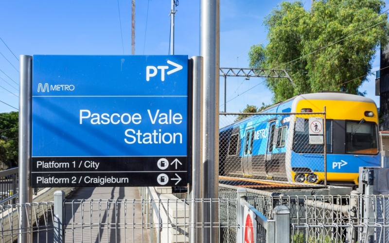 Pascoe Vale Train Station