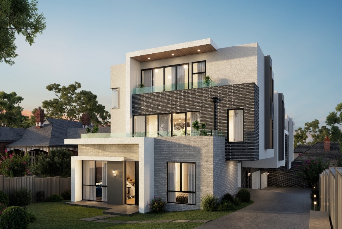 Balwyn North – Near Complete Townhouses - Crest Property Investments