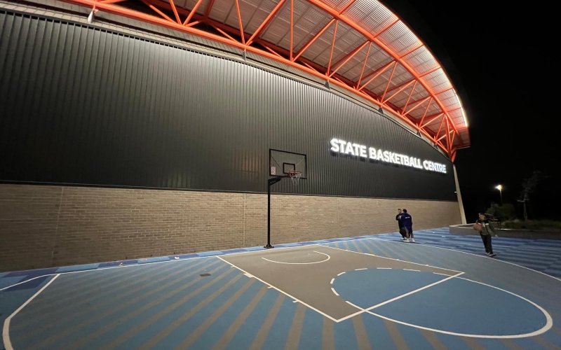 The State Basketball Centre is a sports arena featuring 18 courts, gymnastics and much more.