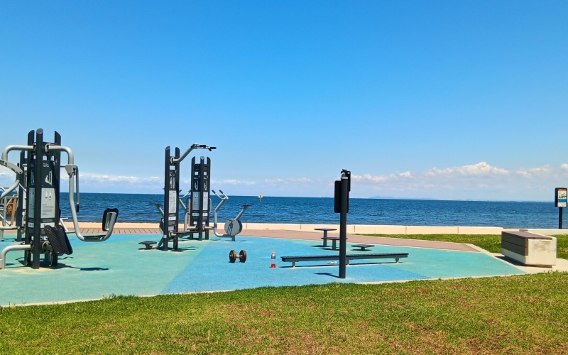 Elwood Beach has many public amenities for locals to enjoy