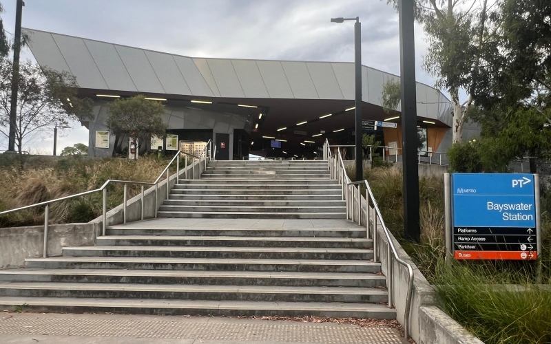 Bayswater Train Station.