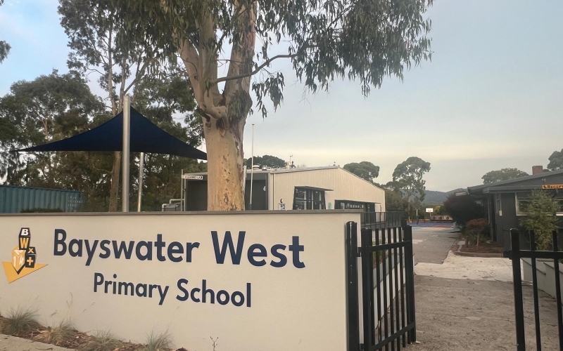 Bayswater West Primary School.