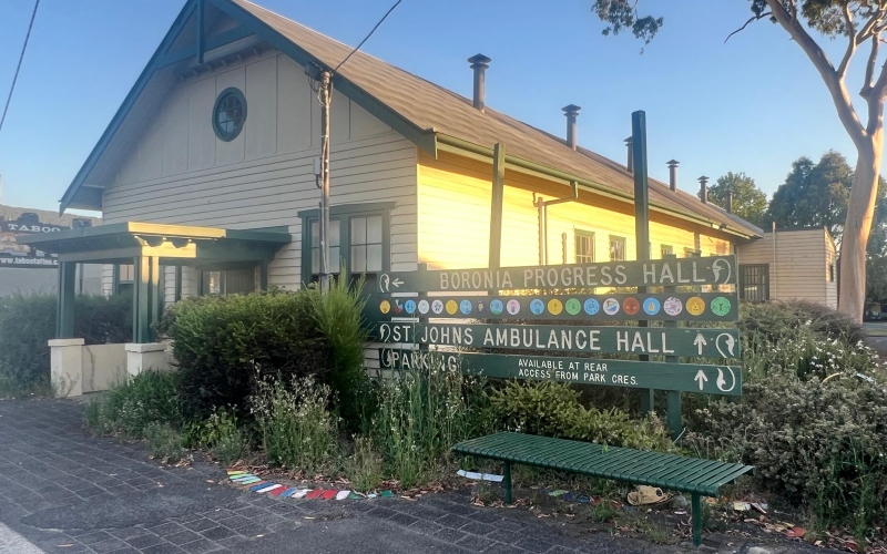 Boronia Progress Hall is a multi-purpose venue available for locals to hire.