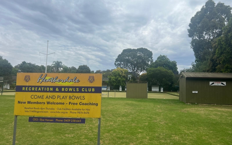 Heatherdale Recreation & Bowls Club.